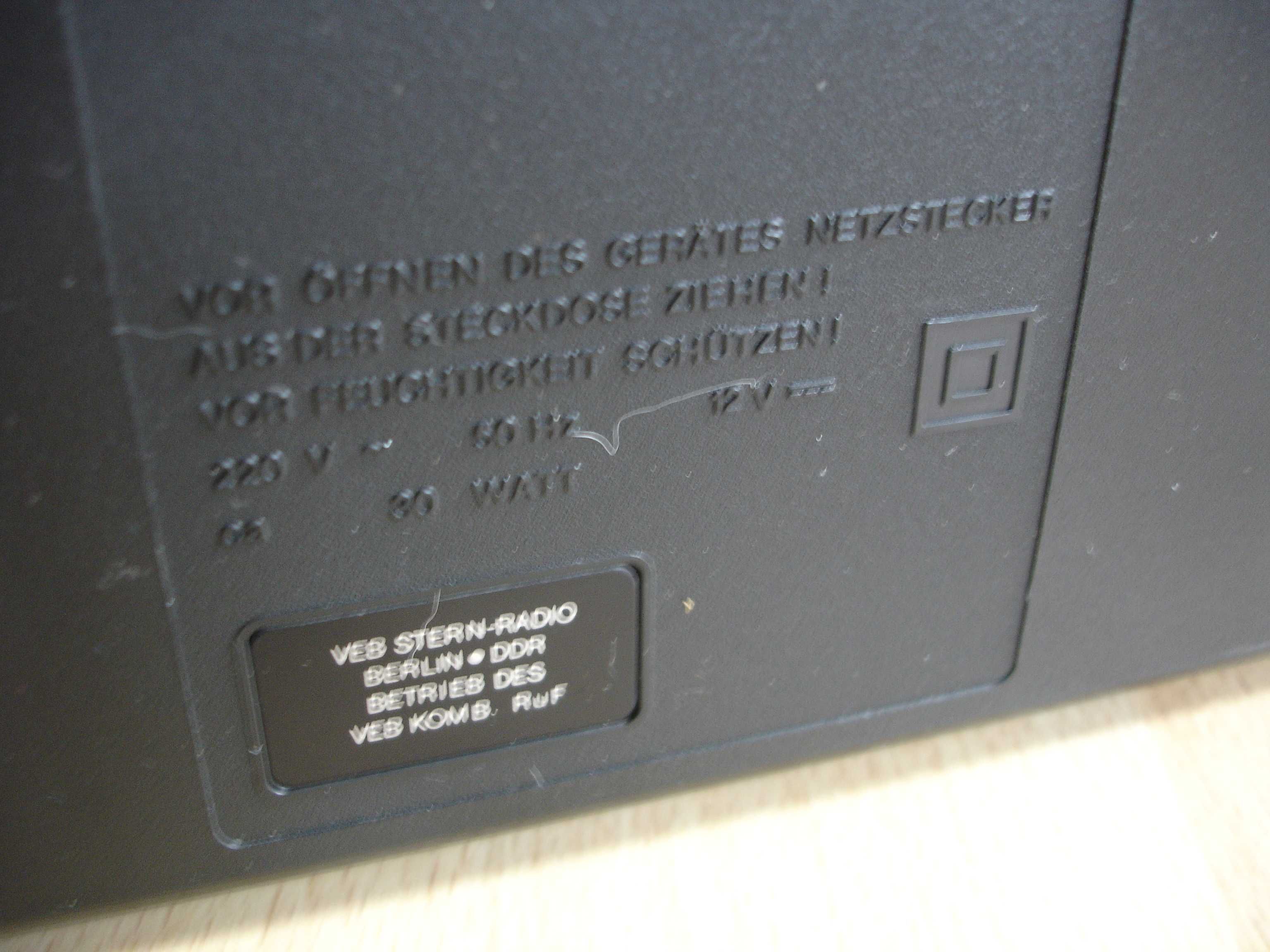 Radiomagnetofon STERN SKR 501 (DDR)