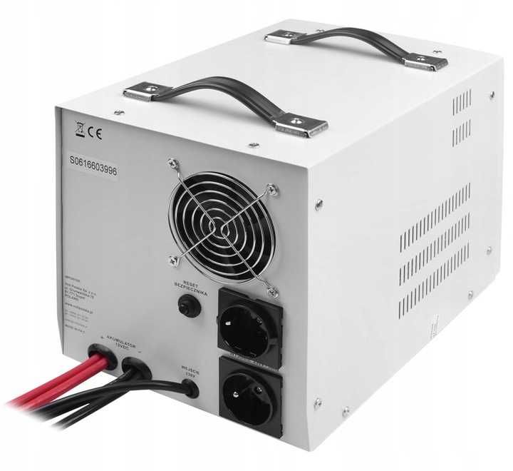 Zasilacz Volt Sinus Pro 2000E 2000VA/1250W + aku żelowy VPRO 12V 110A