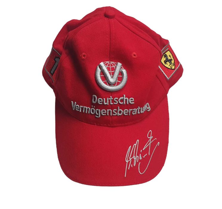 Czapka Ferrari Michael Schumacher Champion 2000/2001 Retro Vintage