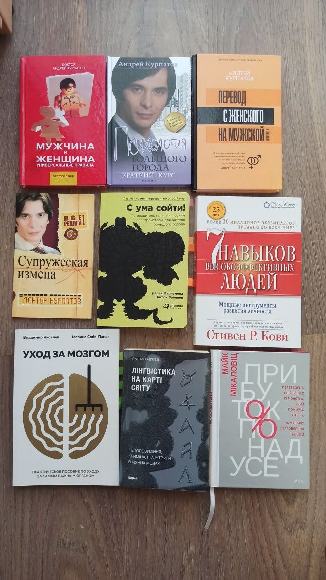 Книги психологія, саморозвиток і тд