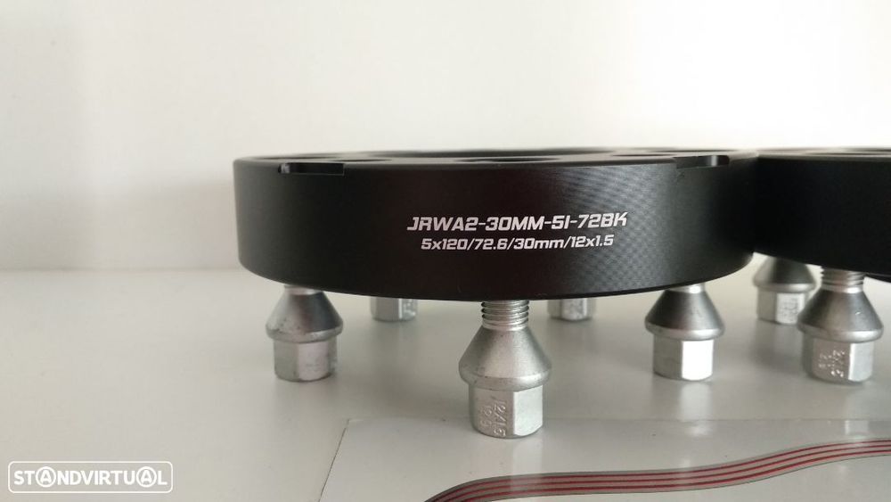 Espaçadores 3 cms BMW 5x120 72.6 Duplo aperto