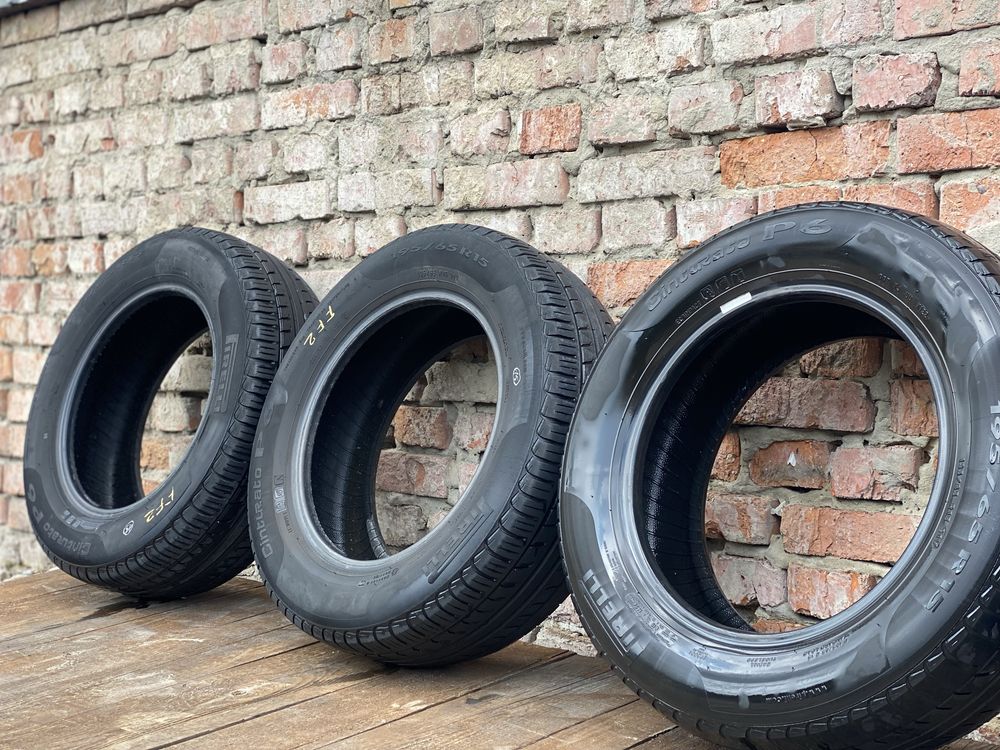 Резина Pireli 195/65 R15 Шинна Гумма Запаска Комплект Пара Колесо