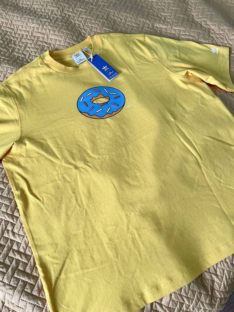 Koszulka męska T-Shirt ADIDAS Originals The Simpsons Donut L/XL/XXL