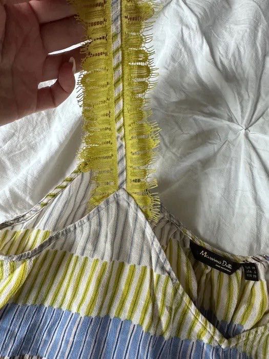 Jedwabny top Massimo Dutti s/m