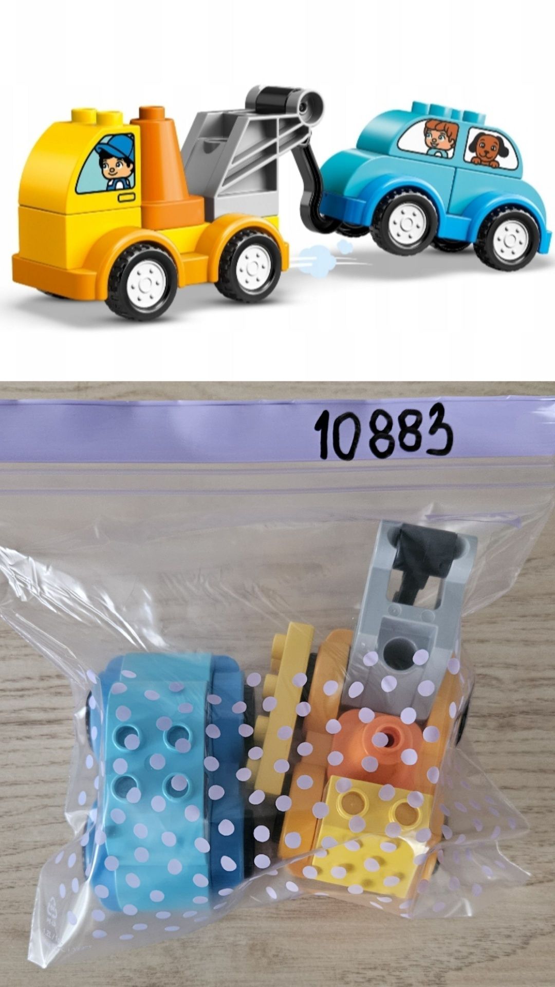 Lego Duplo 200 elementów, 7 zestawów