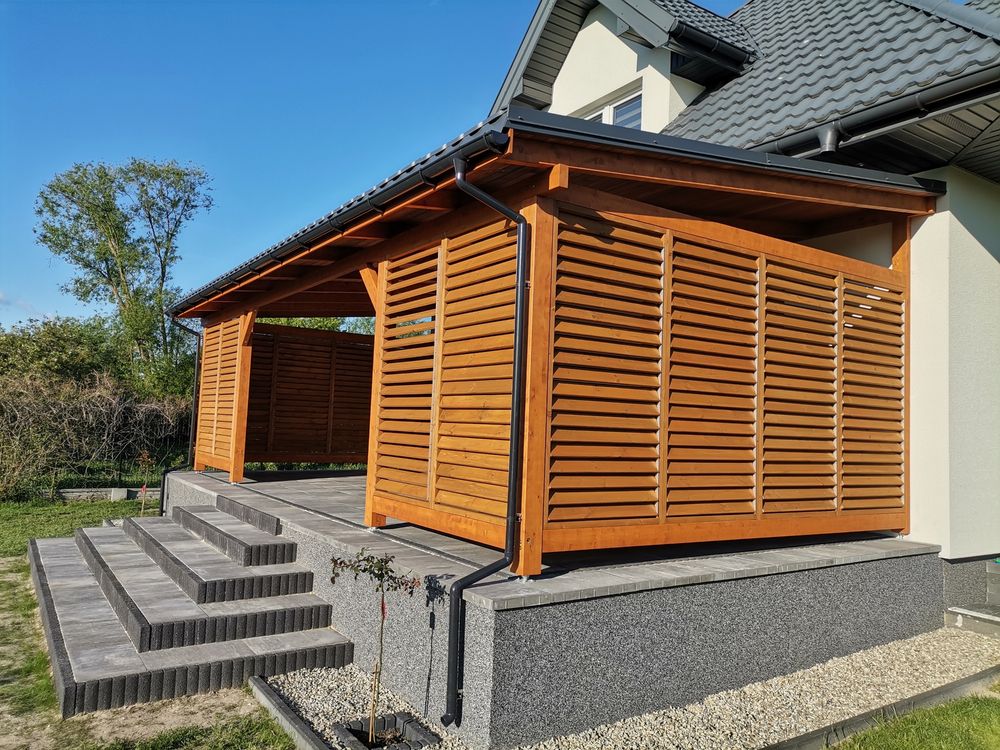 Weranda zadaszenie wiata taras pergola zadaszenie tarasu