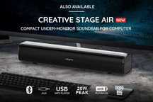 Беспроводной блютуз саундбар Creative Stage Air колонка для монитора