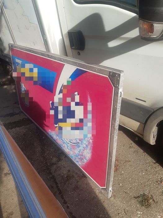 Tablica reklamowa 200x100 cm Gotowa do montażu