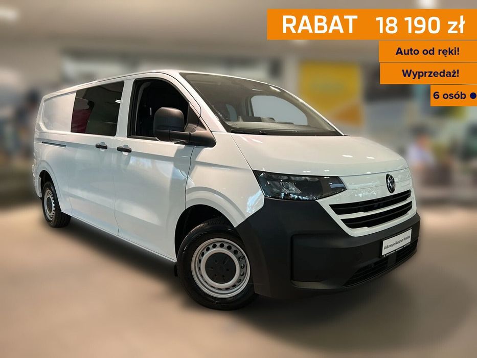 Volkswagen Transporter Furgon 2.0 TDI 150 KM manual 6 osób  2.0 TDI 150 KM manual 6 osób