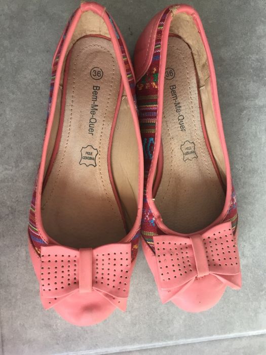 Sabrinas Tamanho 36 rosa com laço menina