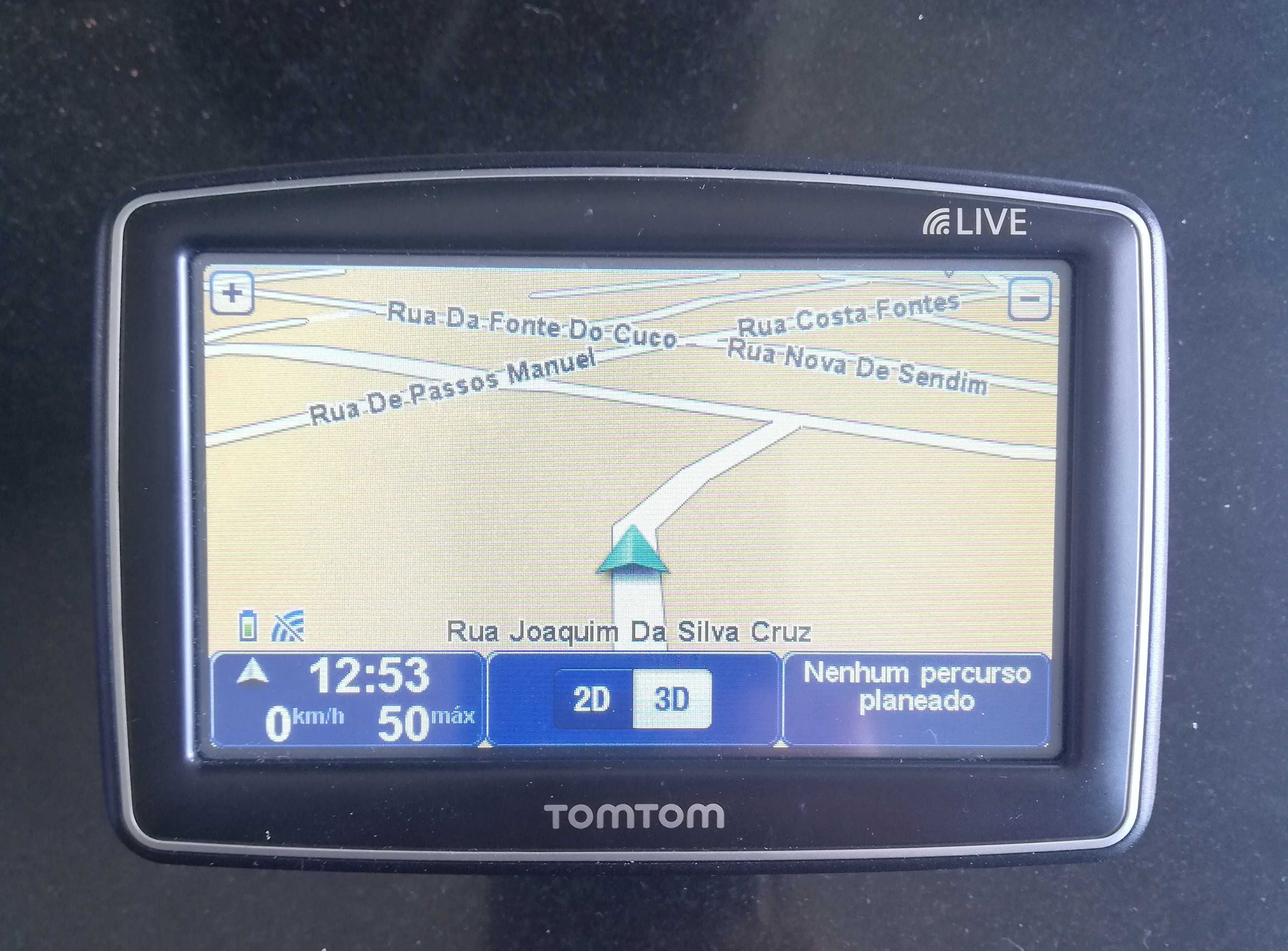 GPS TomTom XL Live com mapa Iberia de 03/2024