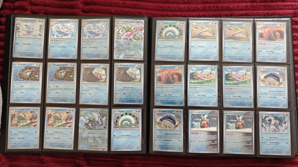 Pokemon TCG Paradox Rift Full Set 182/182 + Reverse (łącznie 344 karty