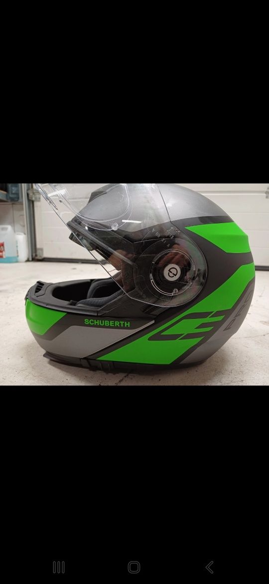 Kask motocyklowy SCHUBERTH C3 PRO Echo Green rozmiar L