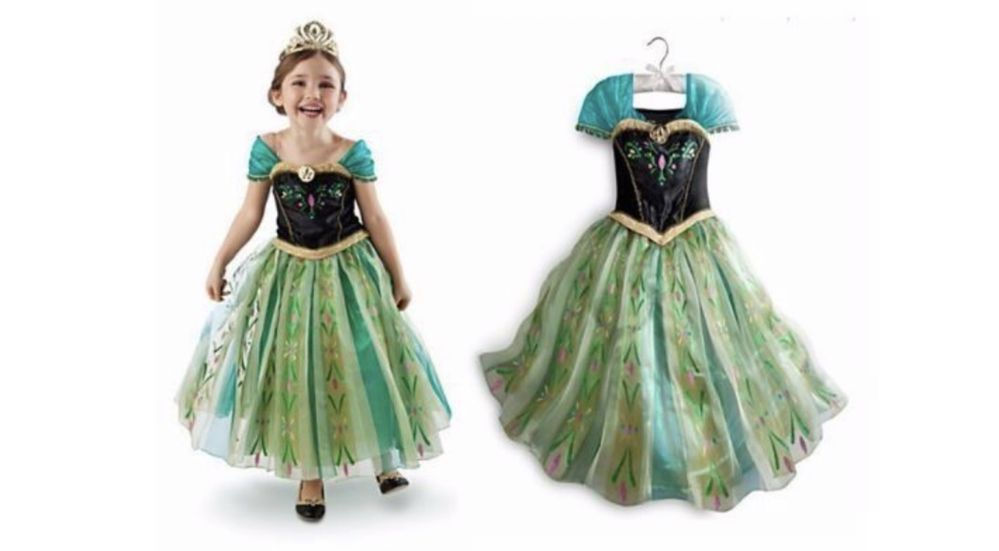 Платье принцесса анна 3-4,5-6 лет разные размеры