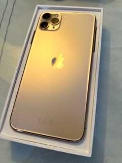iPhone 11 Pro Max Dourado 256GB - Como novo!