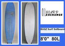 Prancha de Surf - BUGZ Surf! Softboard  8'0''