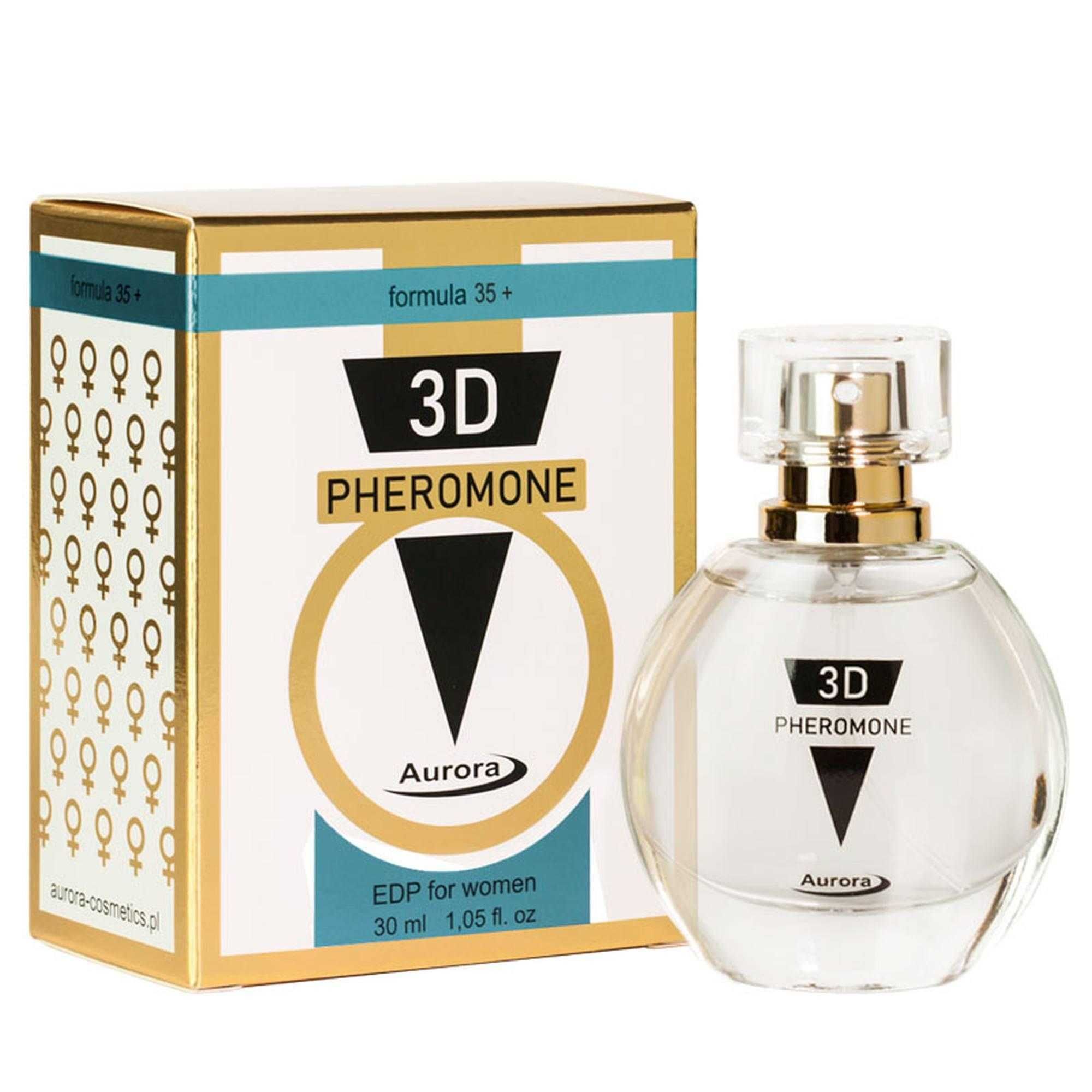 Perfumy damskie z FEROMONAMI dla kobiet 35 plus przyciągają facetów