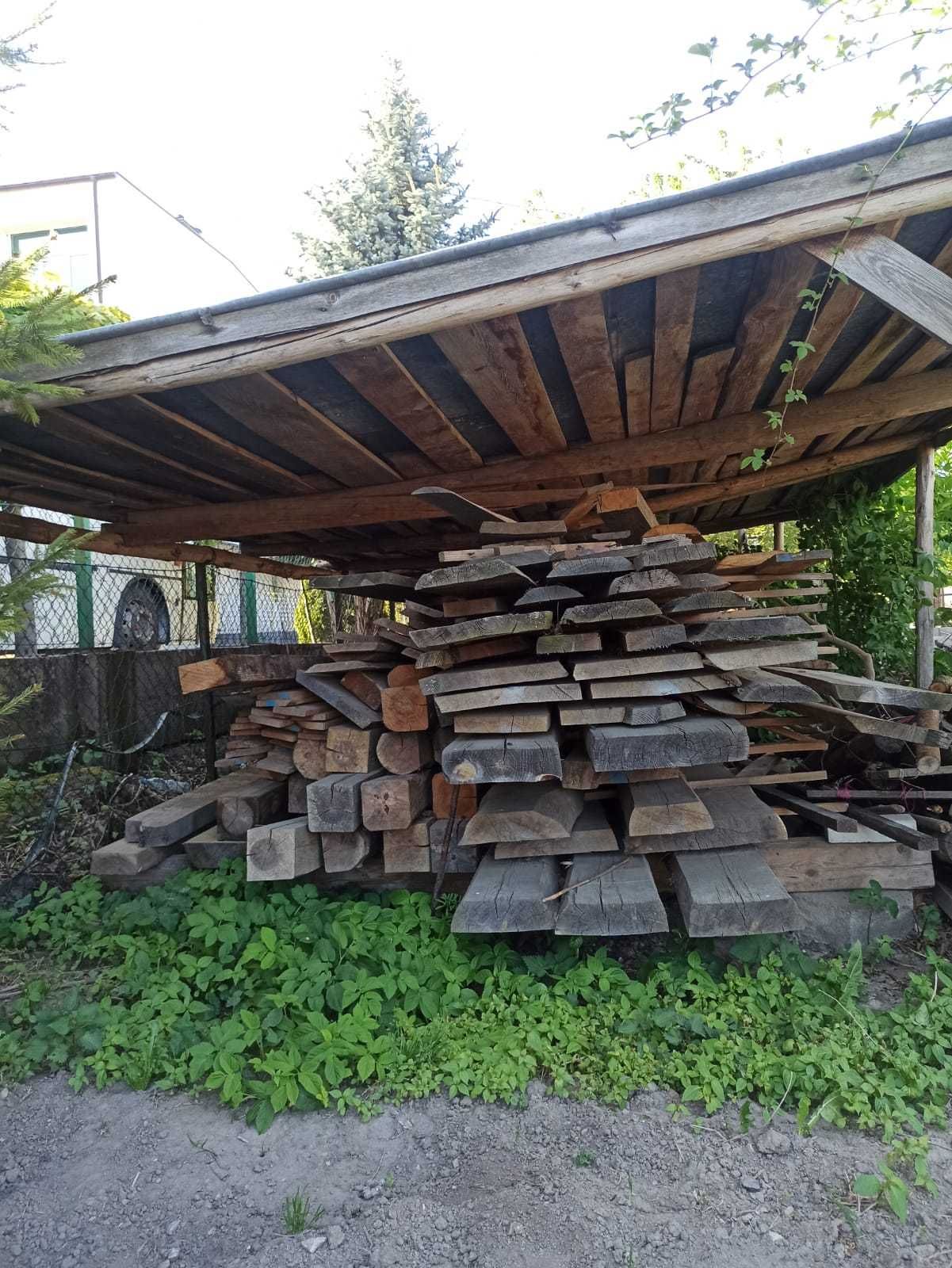 Drewno budowlane jodłowe i sosnowe  sezonowane około 16lat