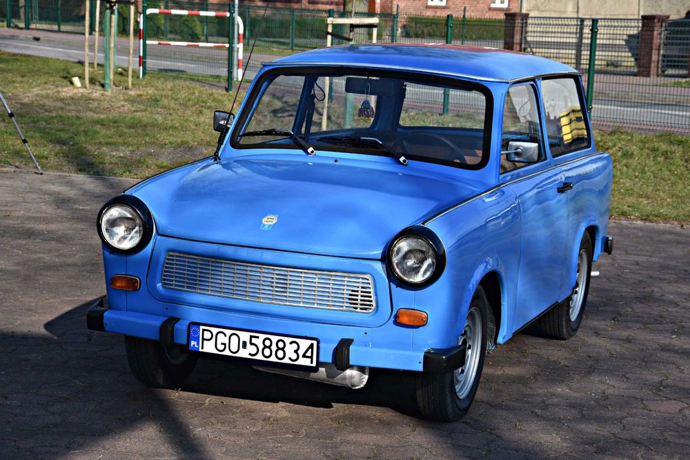 Trabant 601 Kombi Odrestaurowany Skóry 1982r Jak Nowy  Rejestr Polska