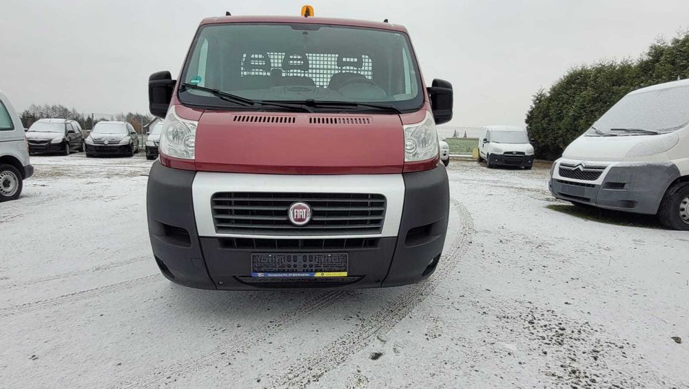 Fiat Ducato III 2008r. 2.2D/101KM Skrzynia Hak LKW 3-osobowy