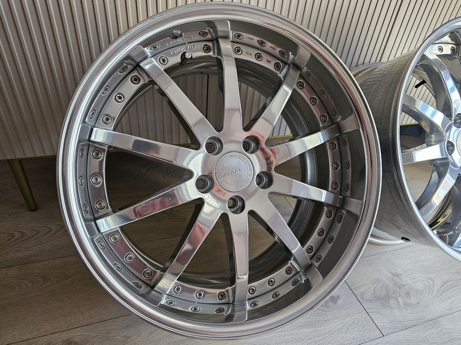 Felgi Work Gnosis GS1 19x9.5 19x8.5 5x114.3 polerka super stan