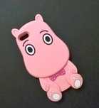 iPhone 5S etui nakładka Luxury Cool 3D Cartoon Animal Moomin Hippo