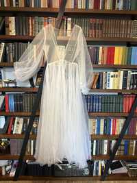 Весільна накидка плаття для фотосессії