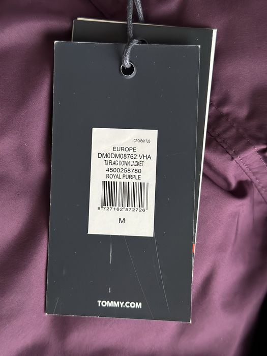 100% ОРИГІНАЛ | TOMMY Hilfiger | Royal Purple| Чоловіча тепла куртка,М