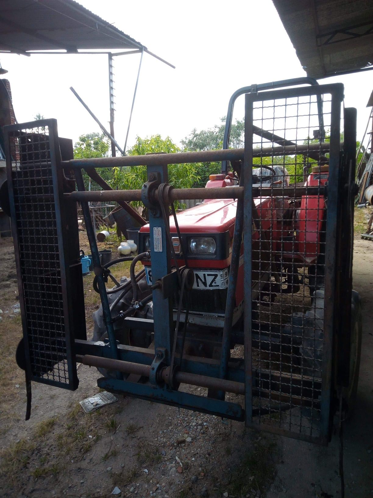 Despampanadeira  hidráulica / corta parras para tractor