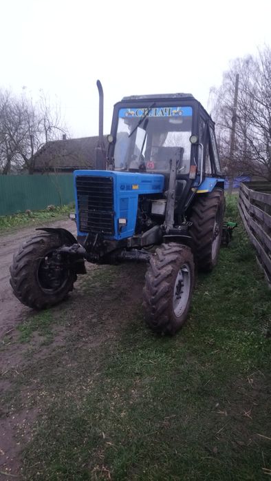 Мтз82. З погрущиком.