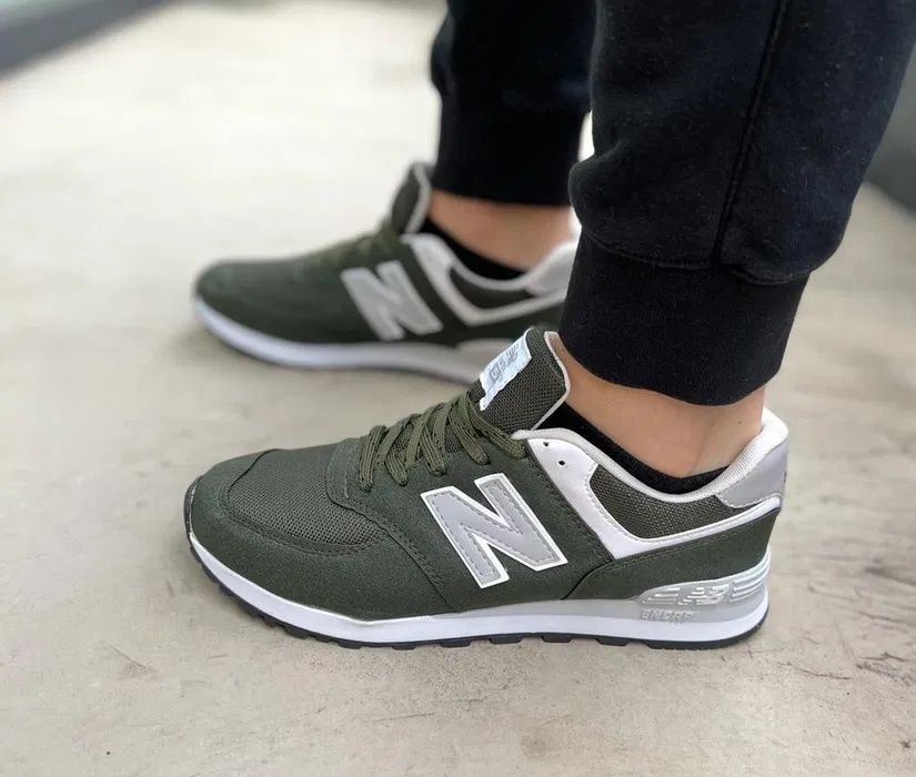 New Balance 574. Rozmiar 44. Zielone, Khaki. NAJTANIEJ