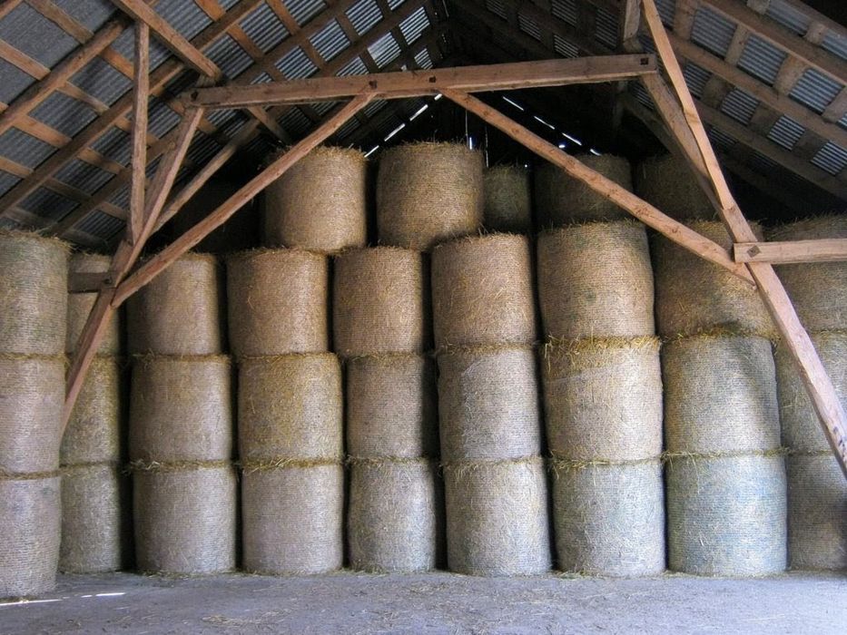 Słoma żytnia i z mieszanki 120 x 120