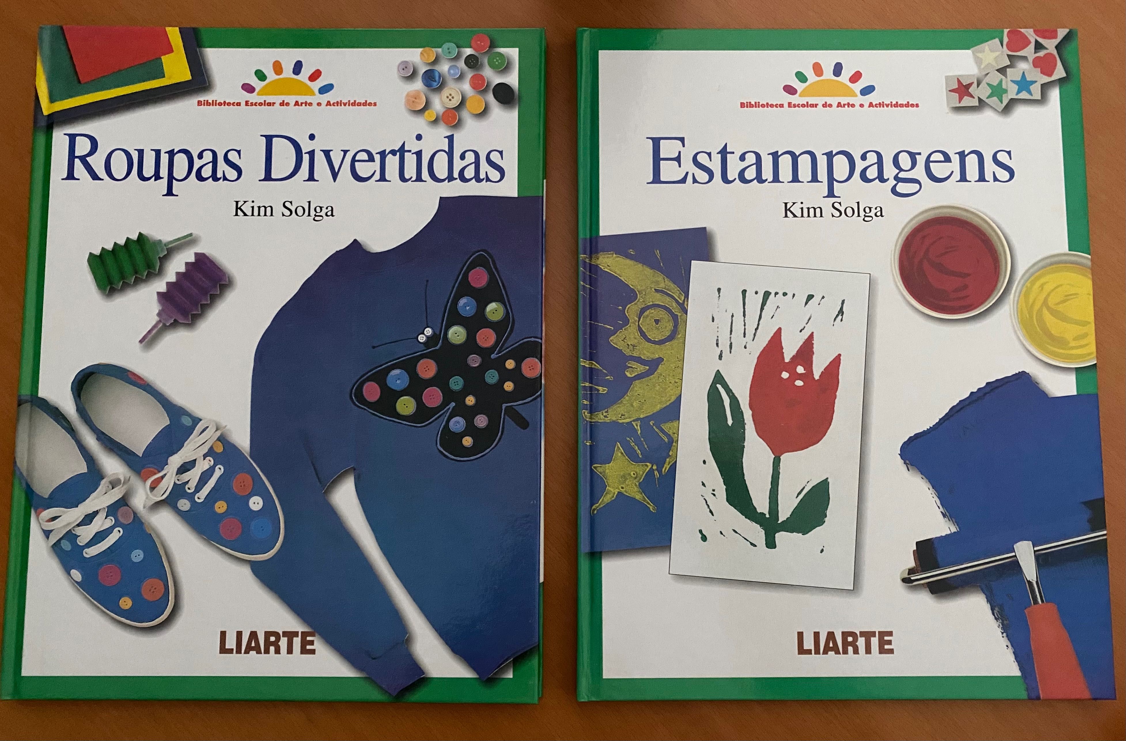 Coleção de 6 livros “Arte e atividades” - Liarte