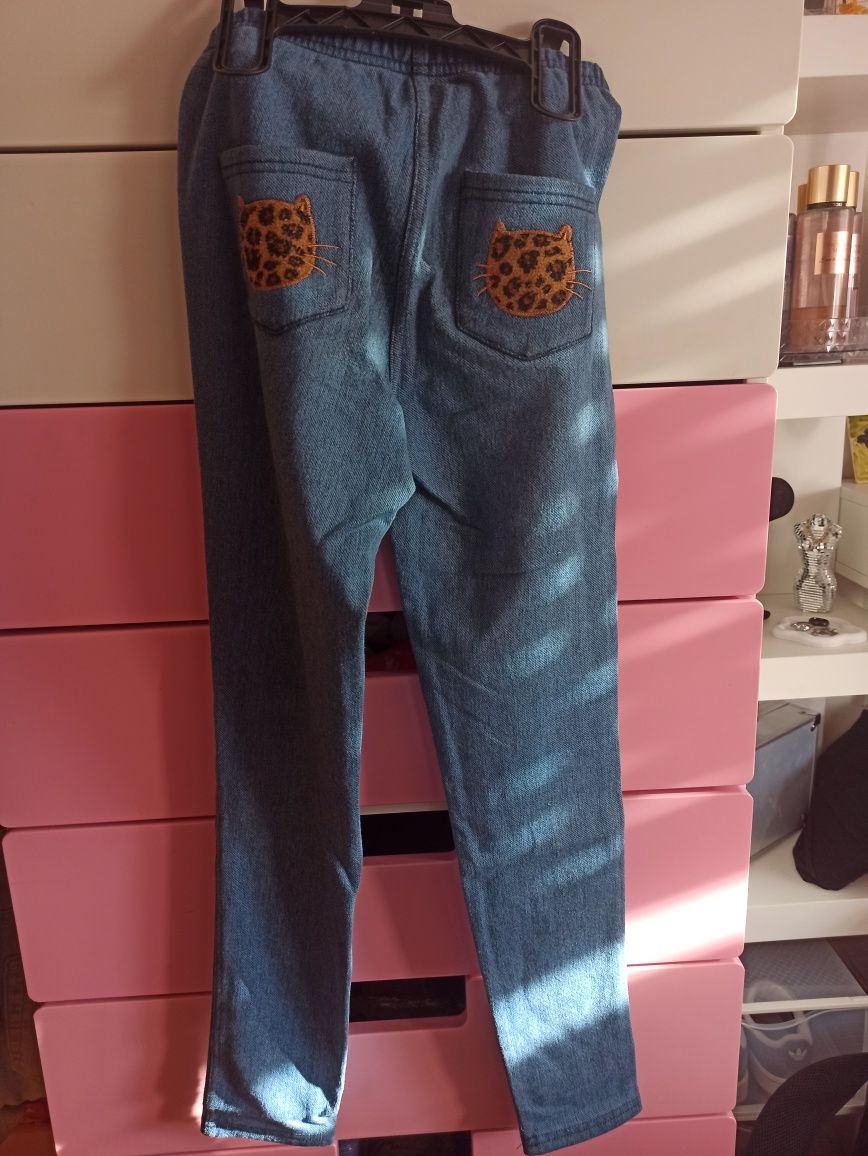 Calças skinny 9-10 anos