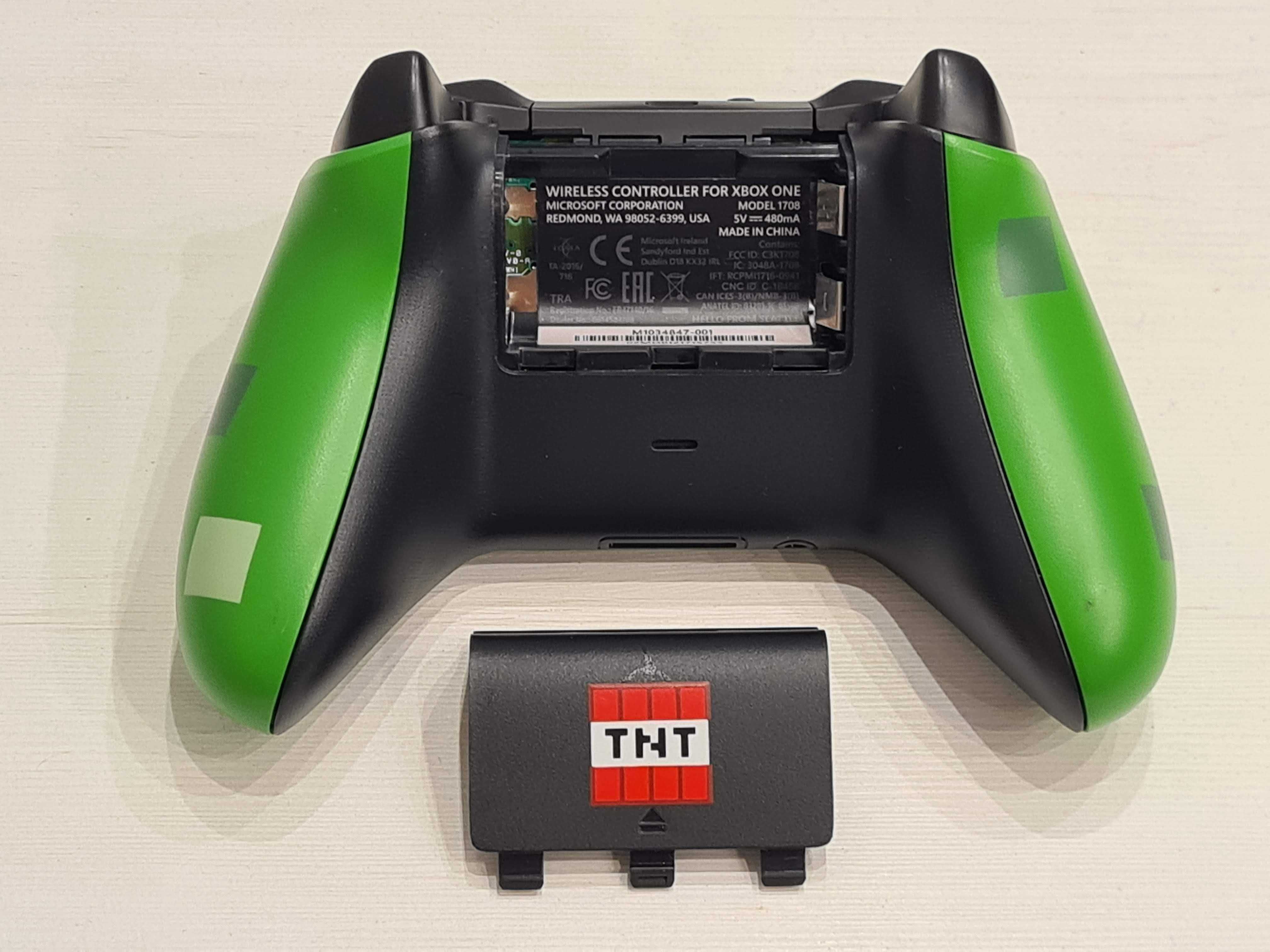 Pad XBOX One lub S X Series oryginalny Minecraft Creeper gwarancja