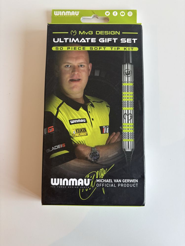 Winmau Michael Van Gerwen MvG Gift Sets - 50 peças