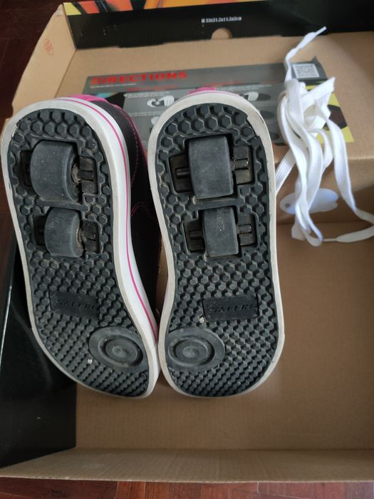 Tênis com rodas wheelys