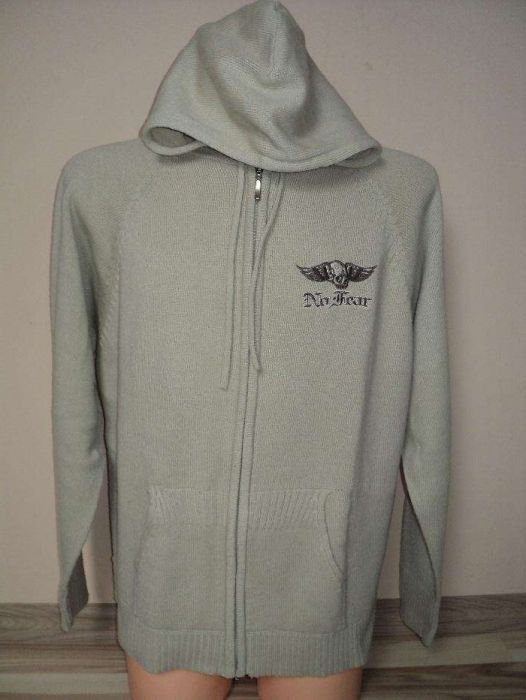 No Fear bluza z kapturem full zip rozpinana elegancka S stan bdb męska