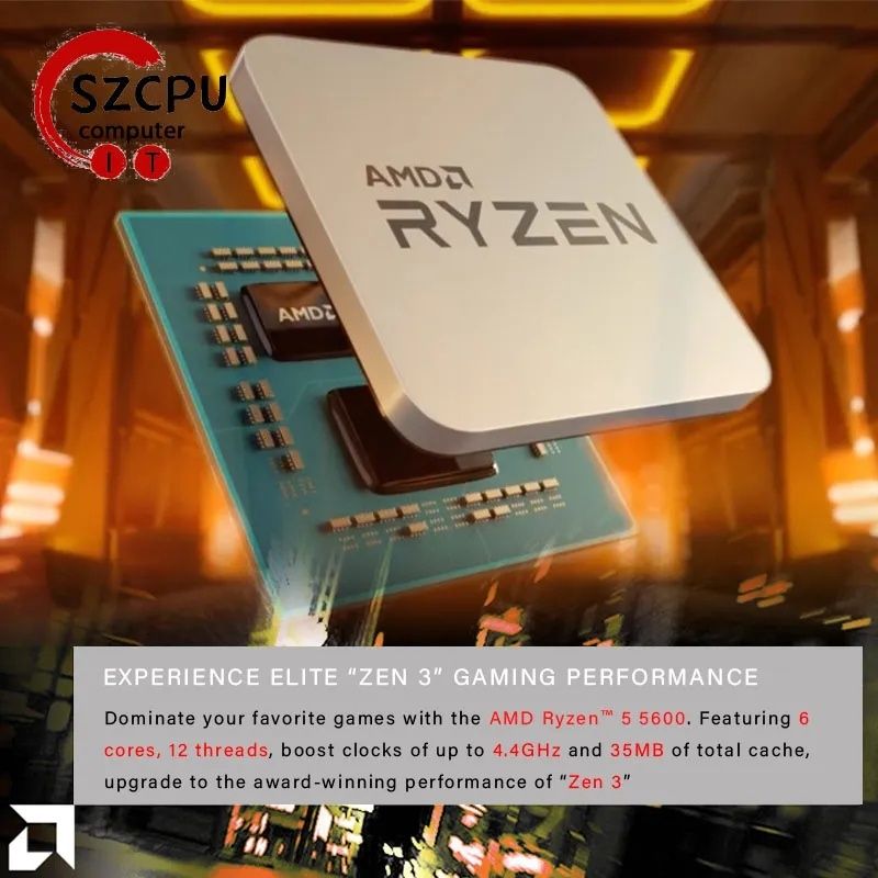 Amd ryzen r5 5600 Ам4 Новый процессор лучший за эти деньги