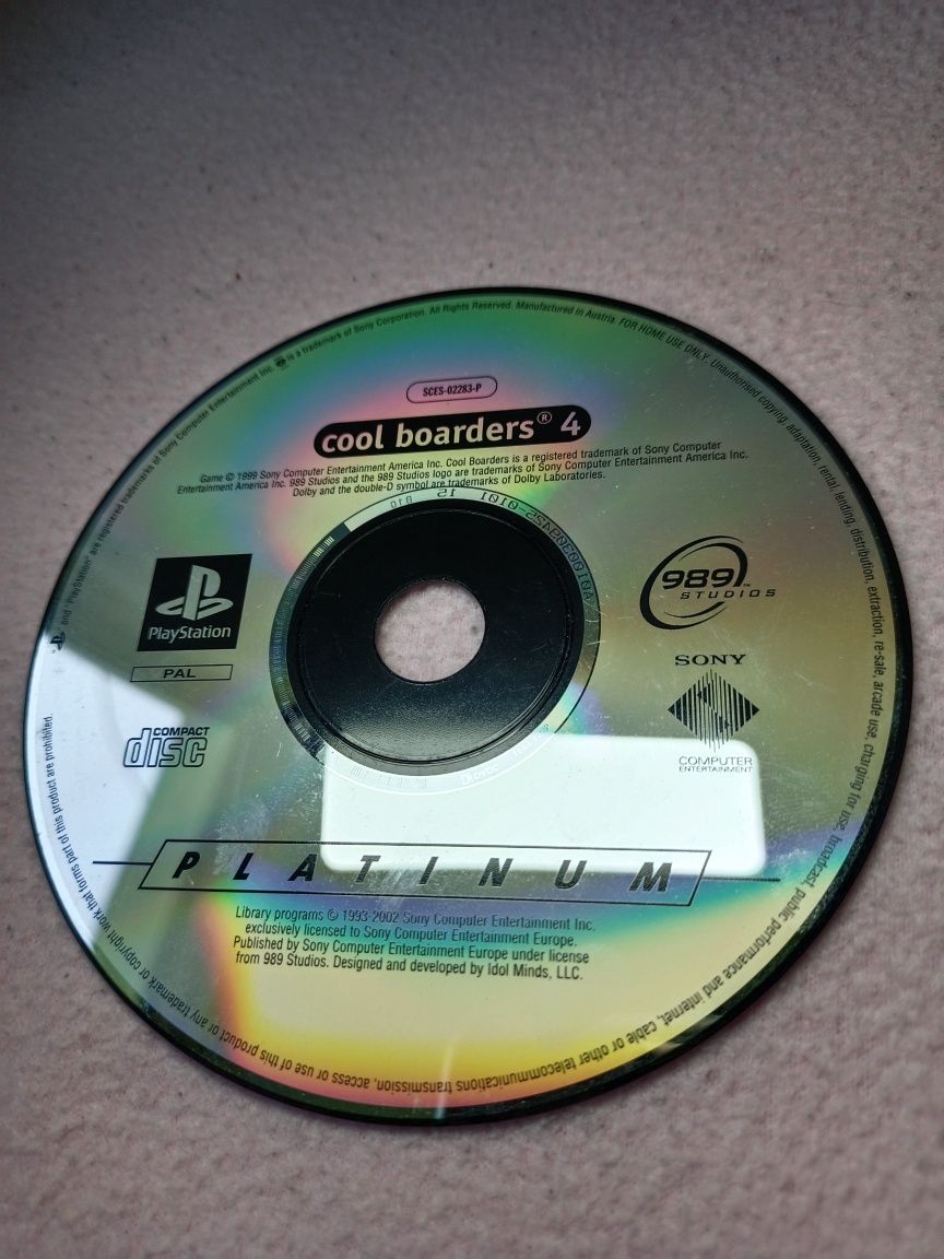 Cool boarders 4 ps1 psx psone