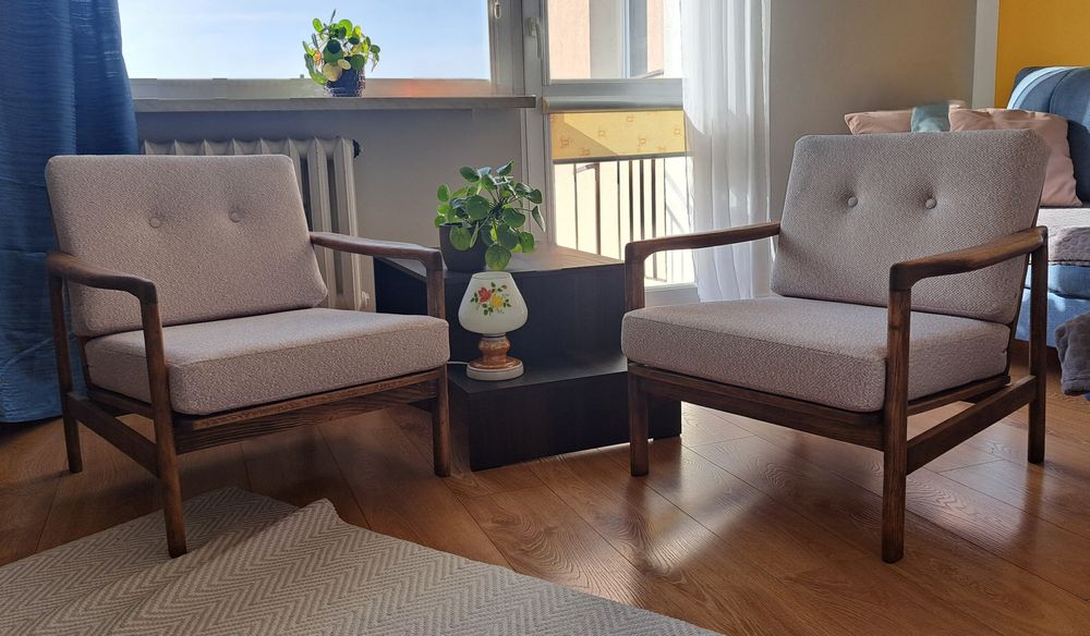 Fotel PRL Bączyk B-7522