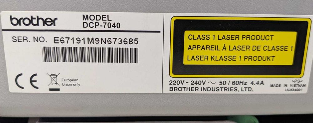 Impressora Brother DCP-7040