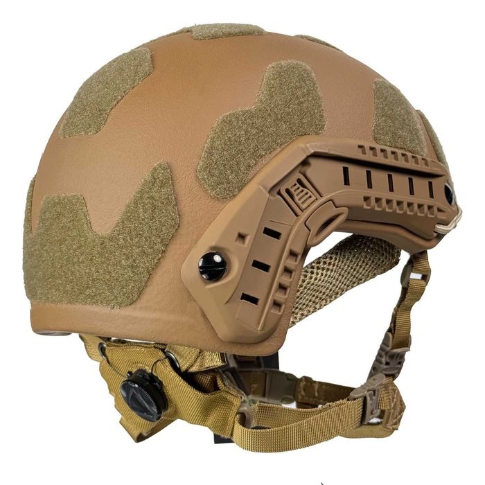 Шолом FAST Velcro рівень захисту NIJ IIIA (1клас ДСТУ). Койот