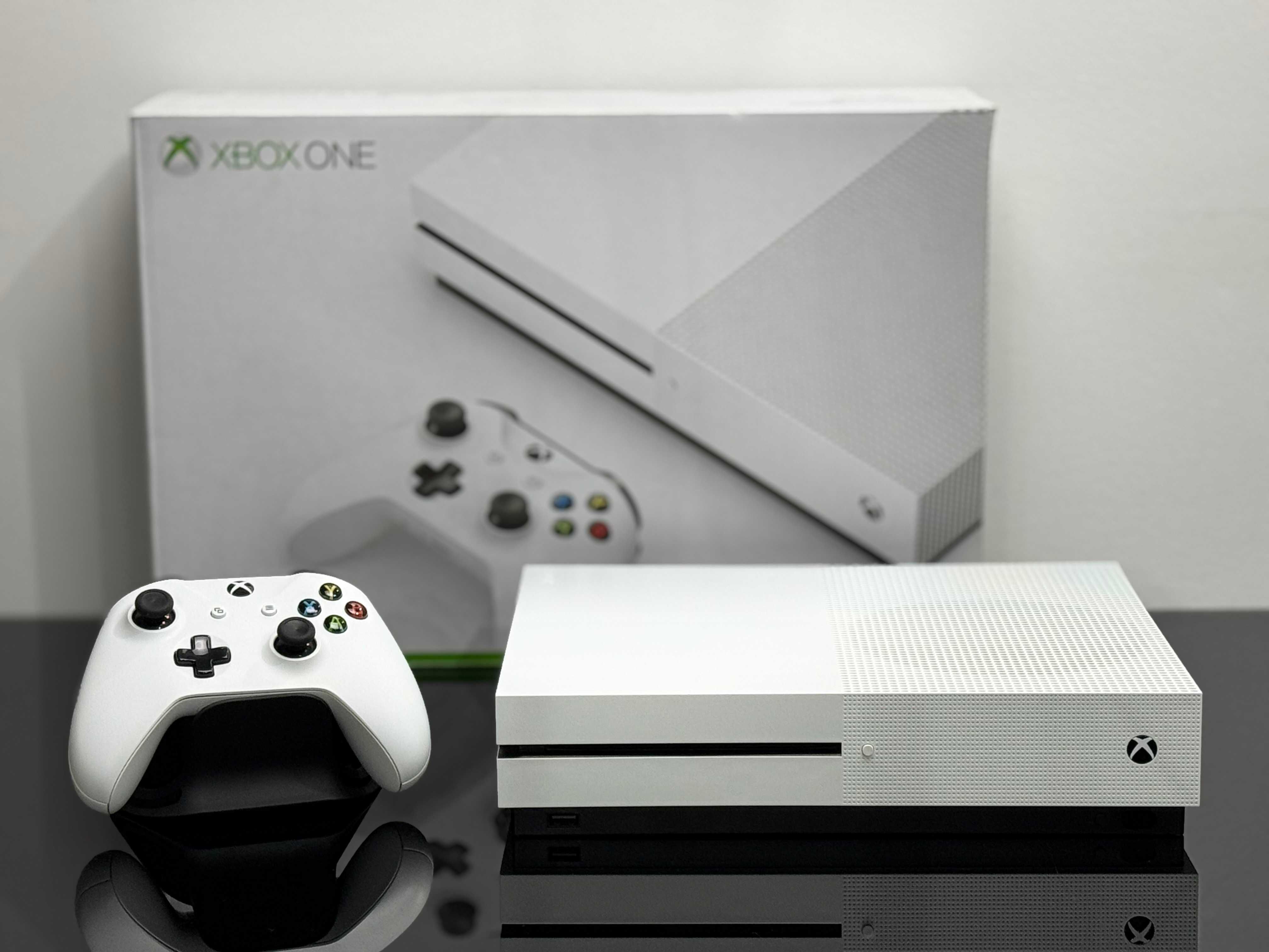 Konsola Xbox One S 500gb, pad, komplet, bdb stan, GWARANCJA