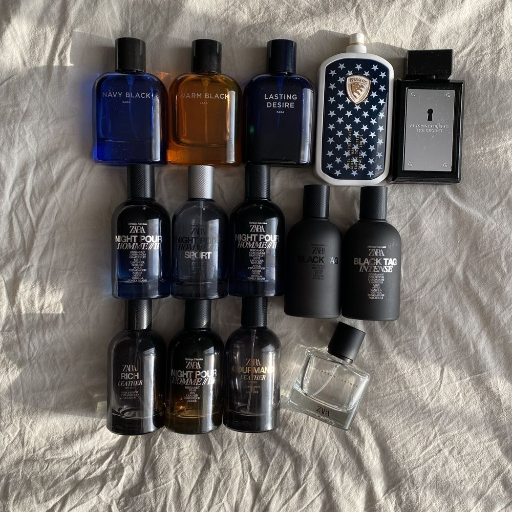 14 puste flakony butelki perfum perfumy zara mieszane inne