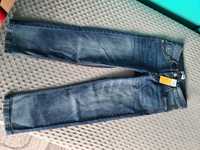 Spodnie jeans 140 Nowe 3 sztuki