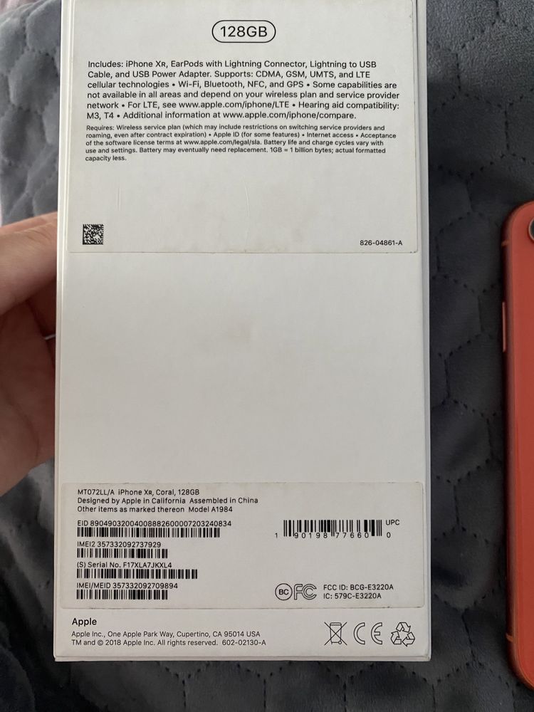 IPhone Xr Coral 128GB