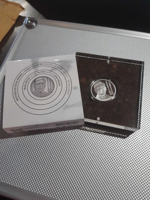 moeda Proof - 5.00 Euro Aristides de Sousa Mendes — Nunca Esquecer