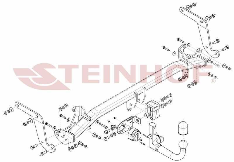 WYPINANY HAK Holowniczy + Moduł 7pin do Citroen C5 Aircross od 2018