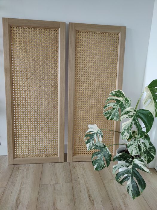 Drzwi Oxberg ratanowe IKEA, rattan drzwi do szafki Billy ostatnie!